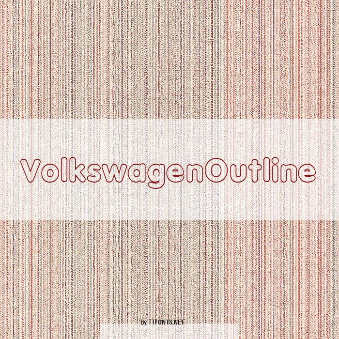VolkswagenOutline example