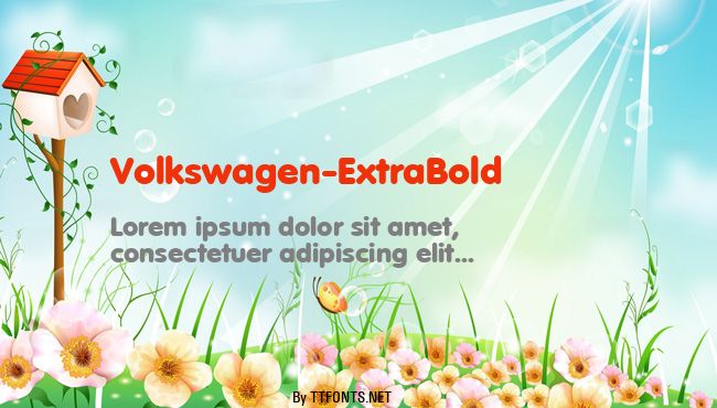 Volkswagen-ExtraBold example