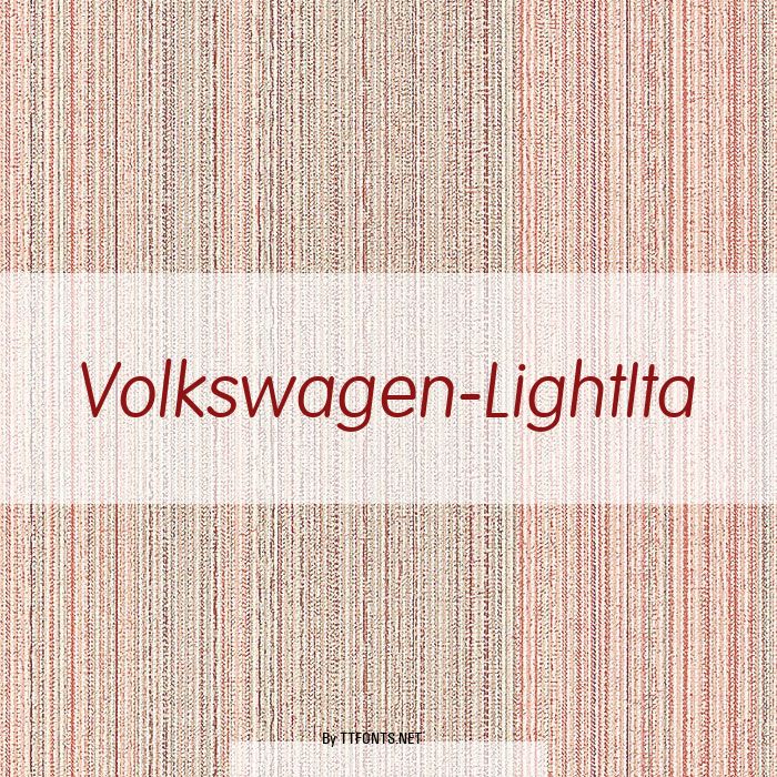 Volkswagen-LightIta example