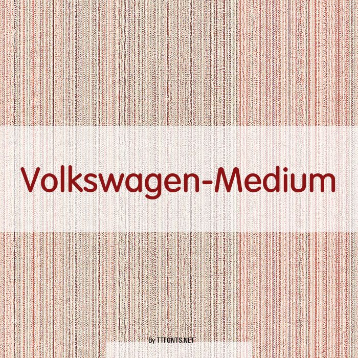 Volkswagen-Medium example