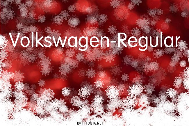 Volkswagen-Regular example