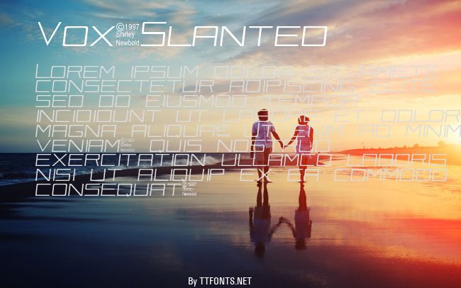 Vox-Slanted example