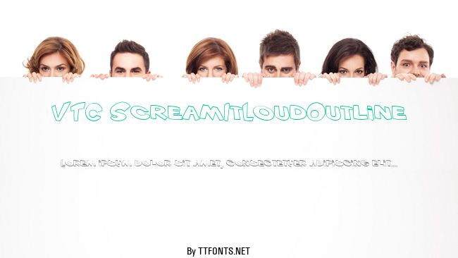 VTC ScreamItLoudOutline example