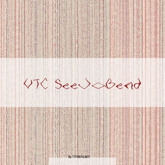 VTC SeeJoBend example