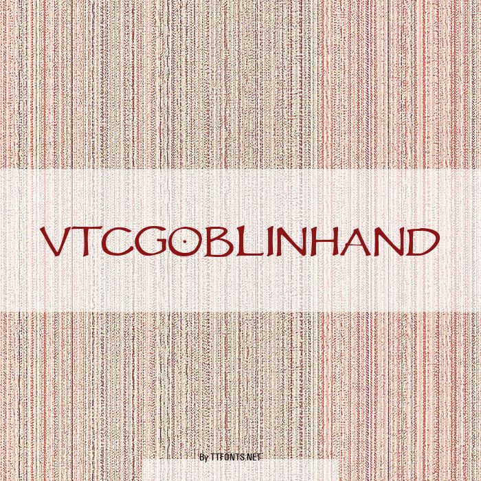VTCGoblinHand example