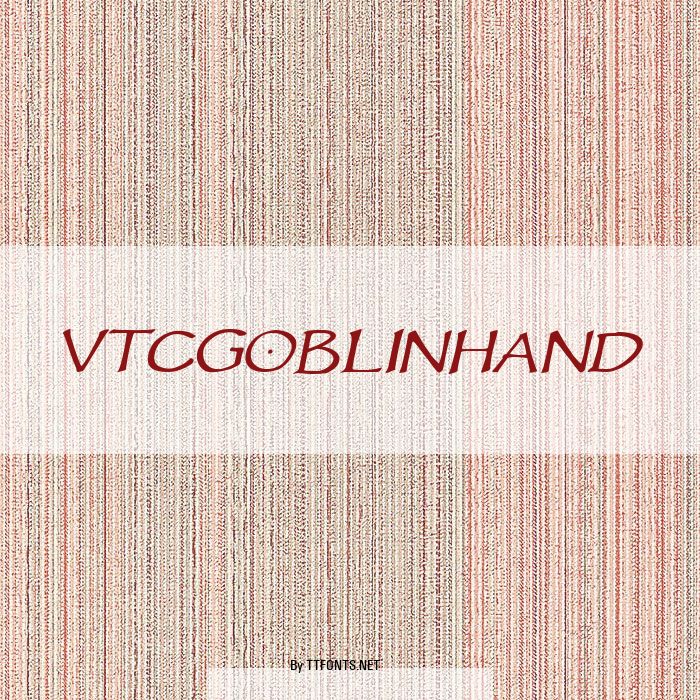 VTCGoblinHand example