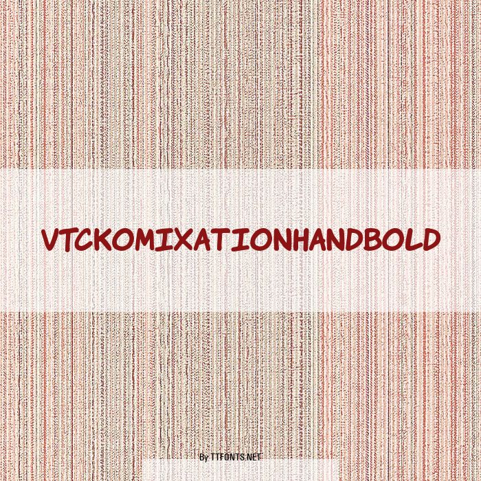 VTCKomixationHandBold example