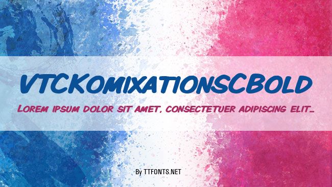 VTCKomixationSCBold example