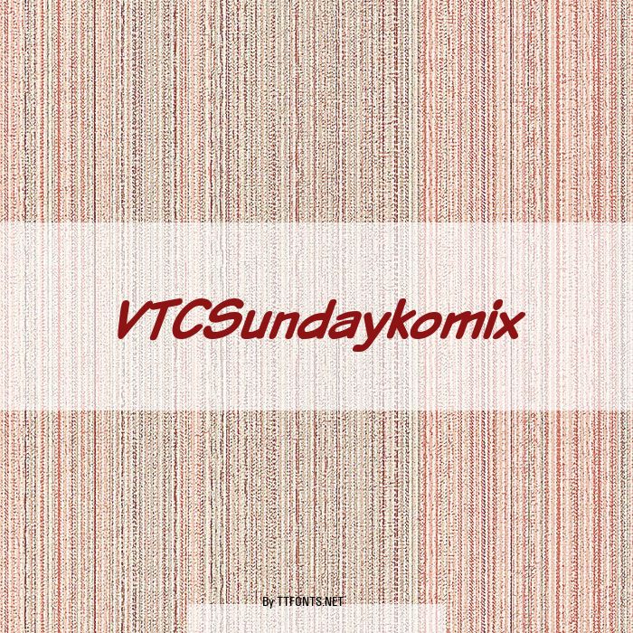 VTCSundaykomix example