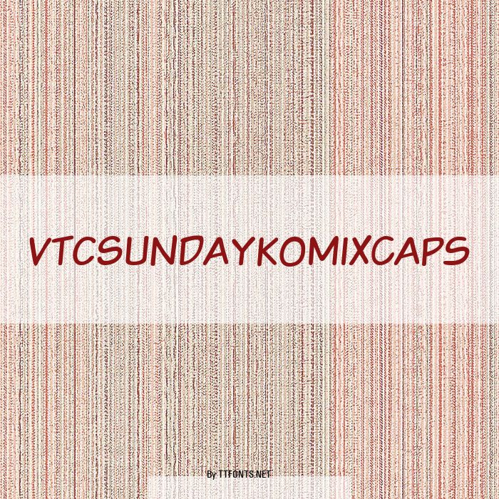 VTCSundaykomixcaps example