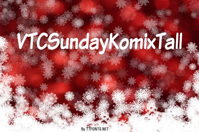 VTCSundayKomixTall example