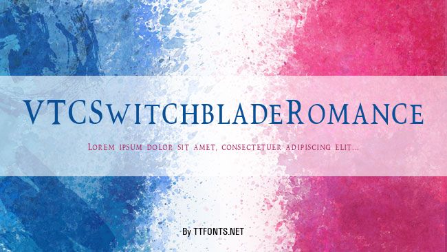 VTCSwitchbladeRomance example
