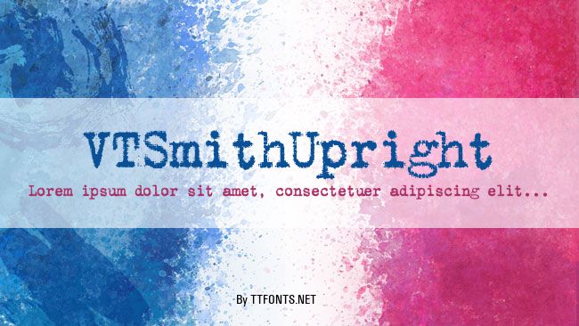 VTSmithUpright example