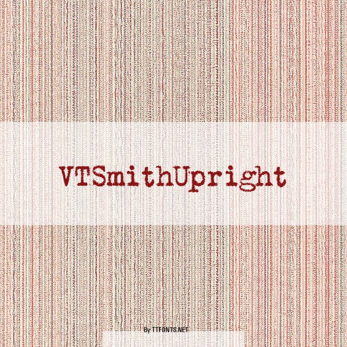 VTSmithUpright example