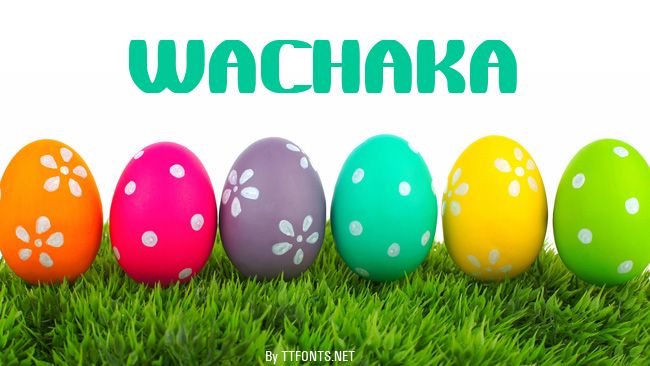 WaChaKa example