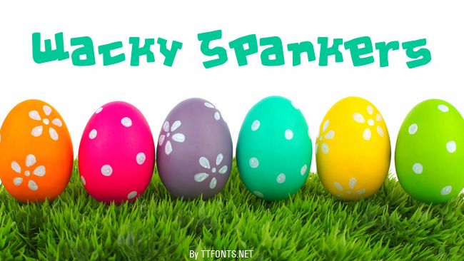 Wacky Spankers example
