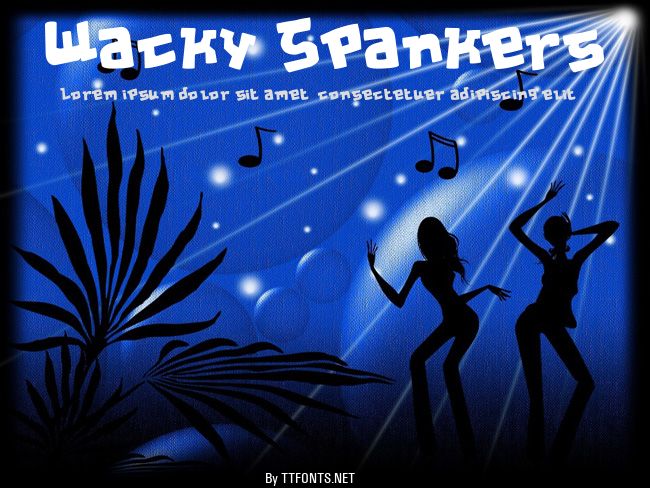 Wacky Spankers example
