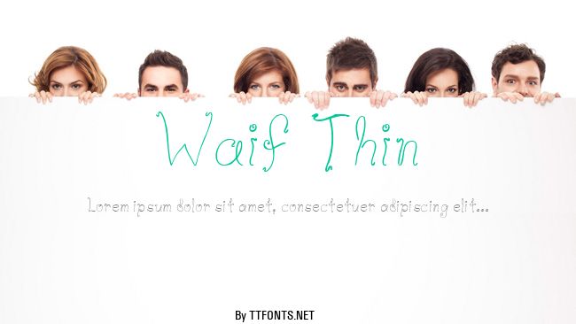 Waif Thin example