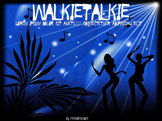 WalkieTalkie example