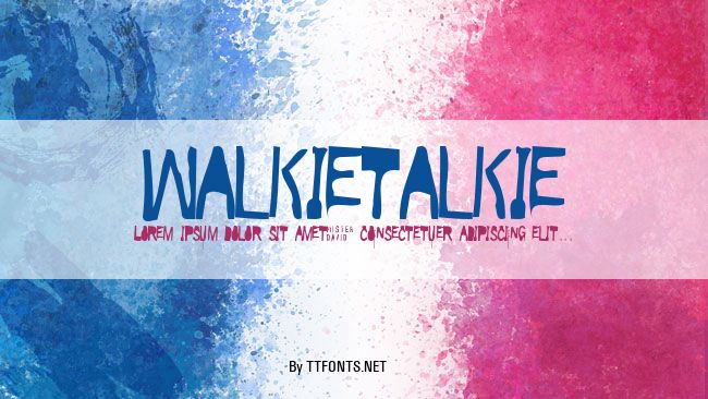 WalkieTalkie example