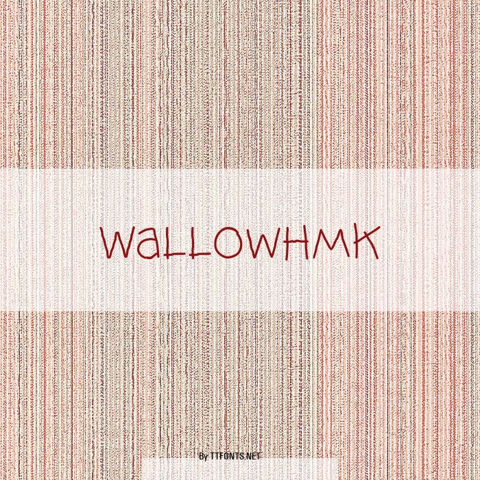 WallowHmk example