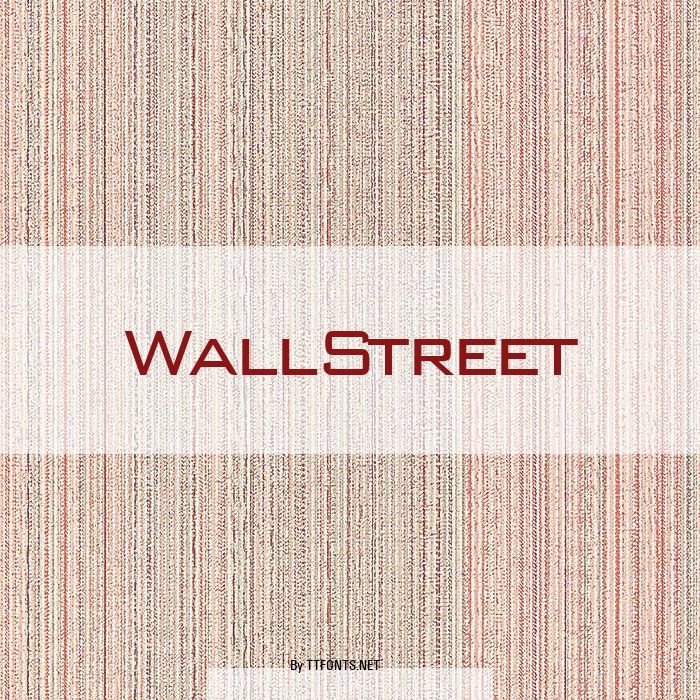 WallStreet example