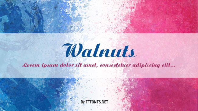 Walnuts example