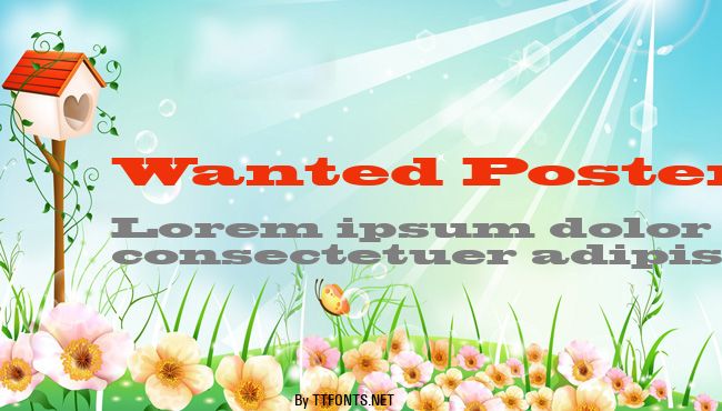 Wanted Poster SSi example