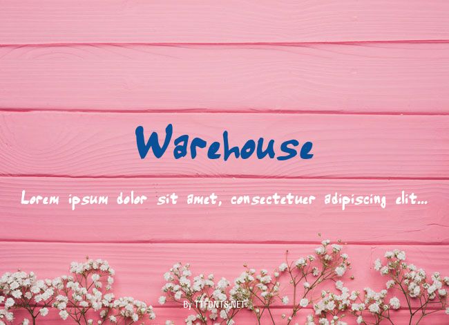 Warehouse example