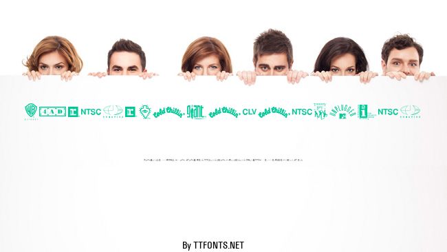 WarnerLogoFontNine example