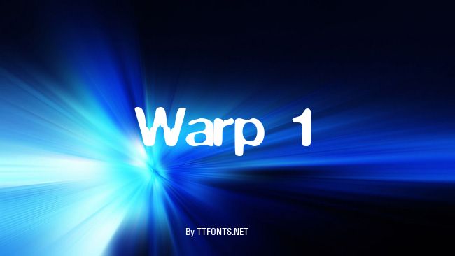 Warp 1 example