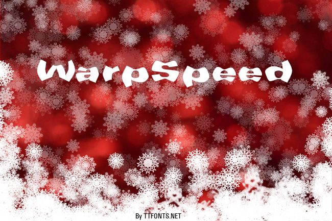 WarpSpeed example