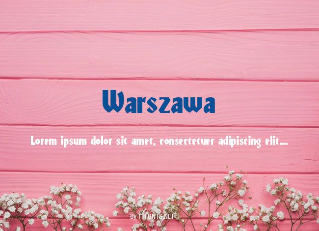 Warszawa example