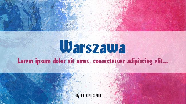 Warszawa example