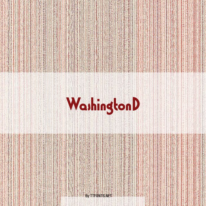 WashingtonD example