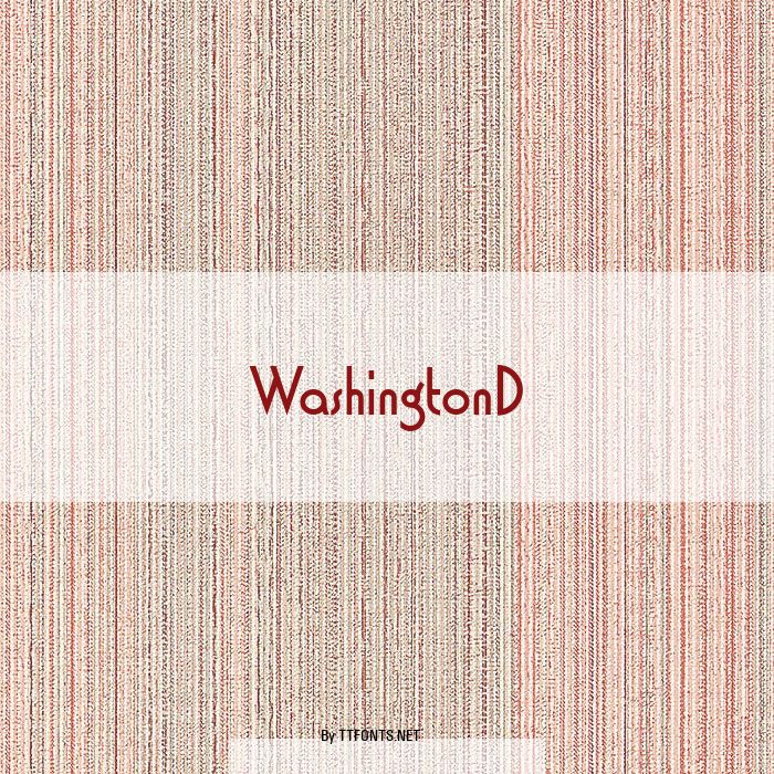 WashingtonD example