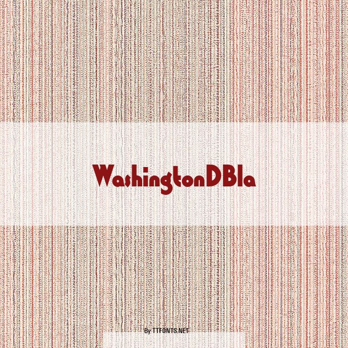 WashingtonDBla example