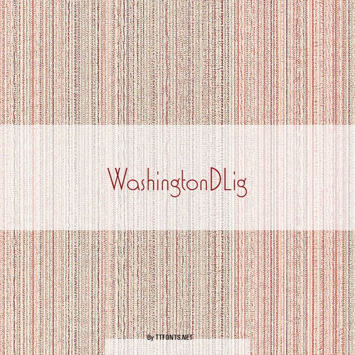 WashingtonDLig example