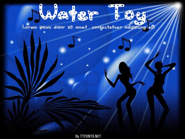 Water Toy example