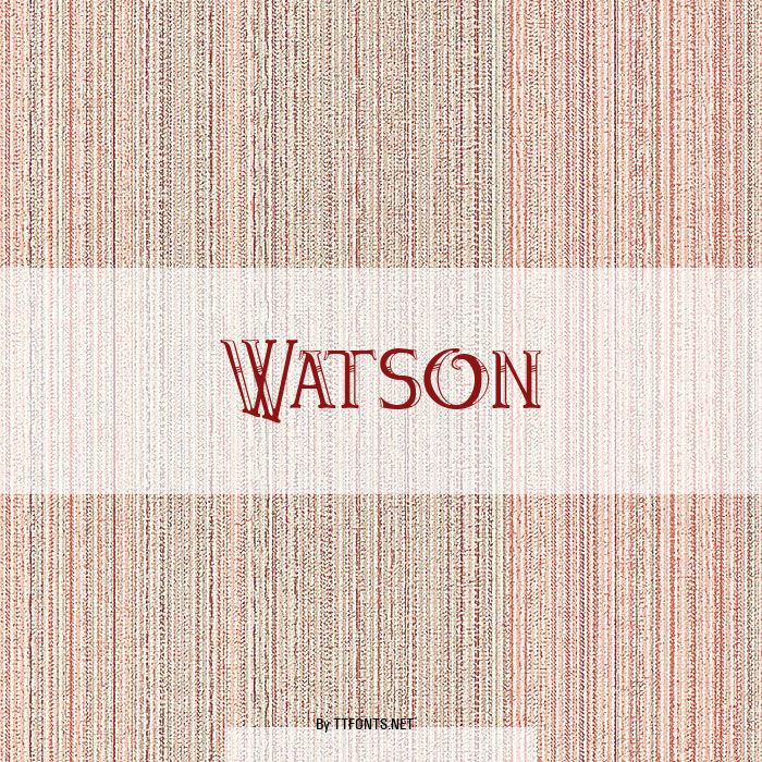 Watson example