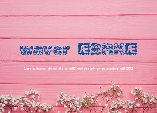 waver (BRK) example