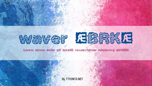 waver (BRK) example