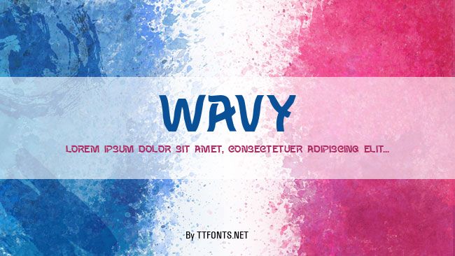 Wavy example