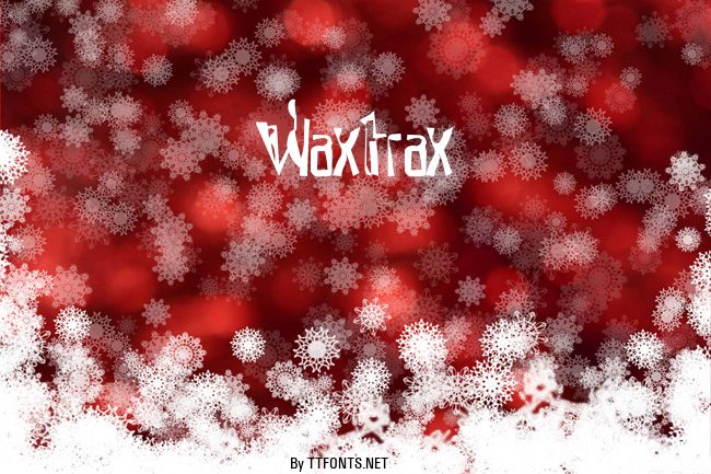 Waxtrax example