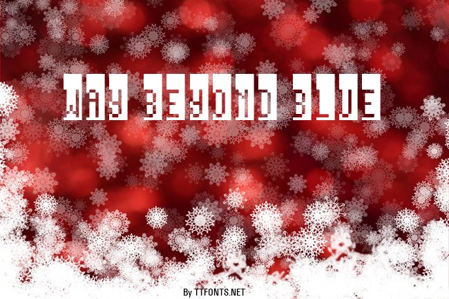 Way beyond blue example