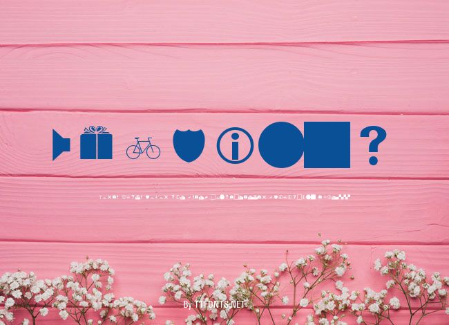 Webdings example