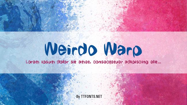Weirdo Warp example