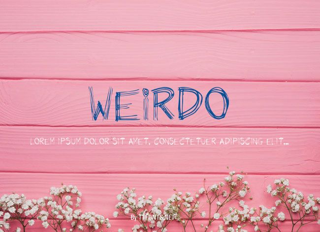 Weirdo example