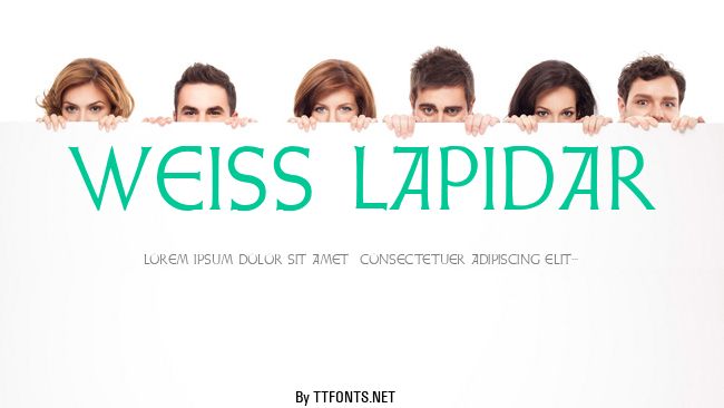 Weiss Lapidar example