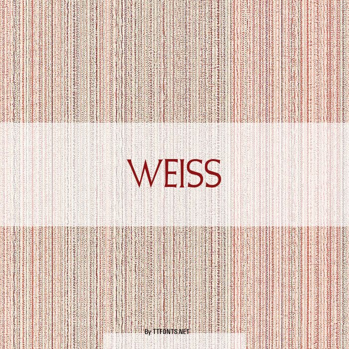 Weiss example